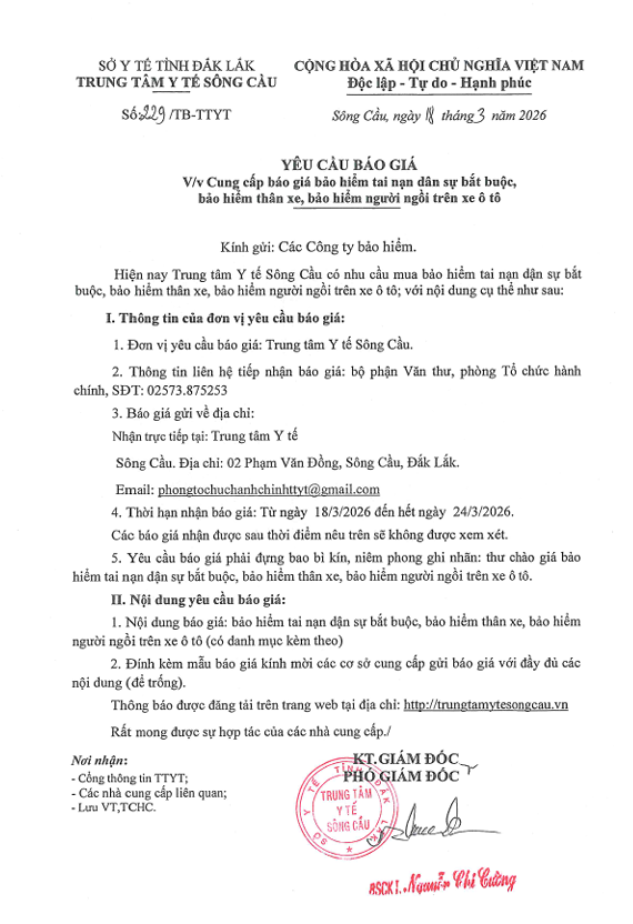 YCBG Cung cấp báo giá bảo hiểm tai nạn dân sự bắt buộc, bảo hiểm thân xe, bảo hiểm người người trên 